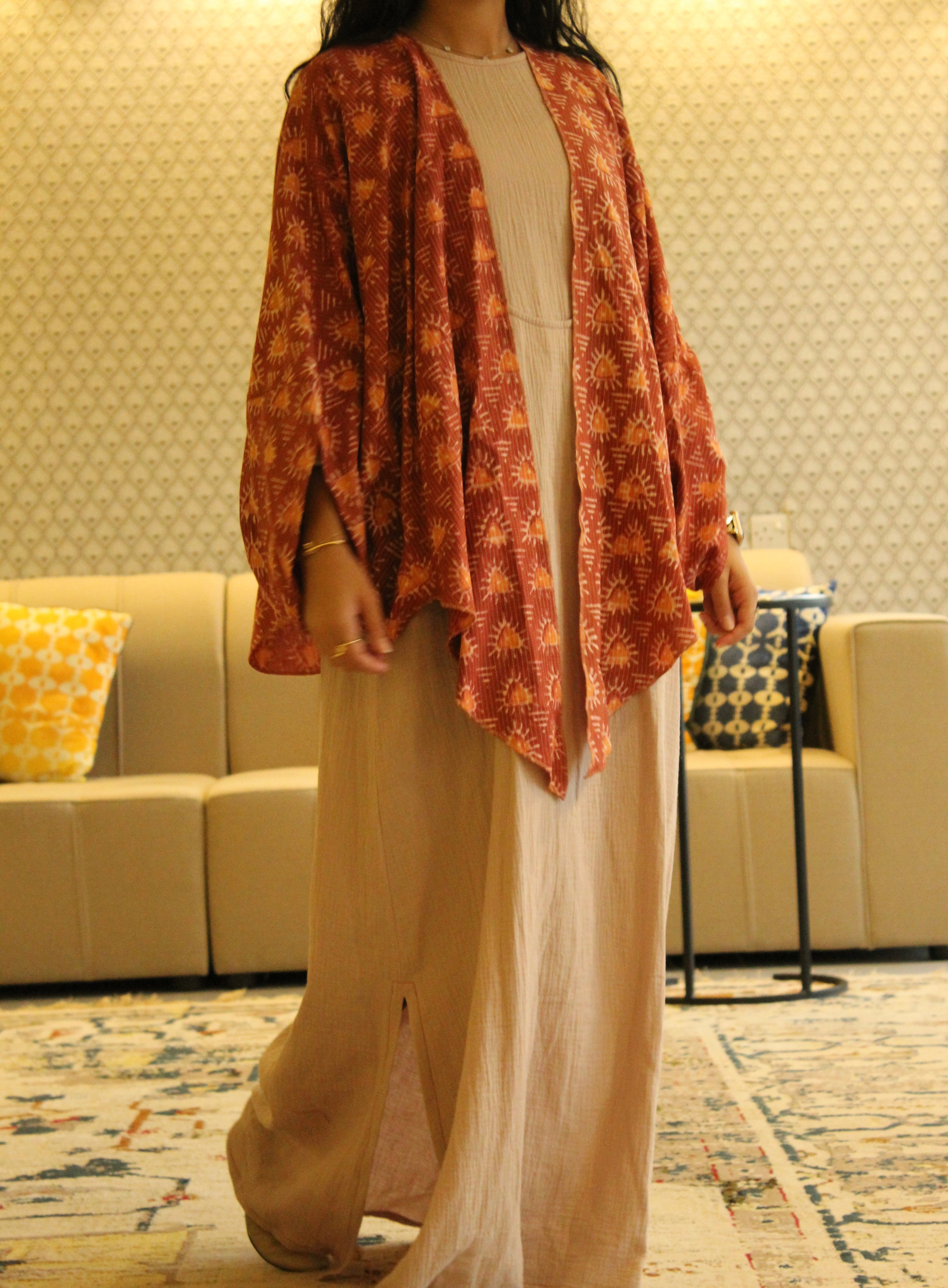 Cotton kaftan
