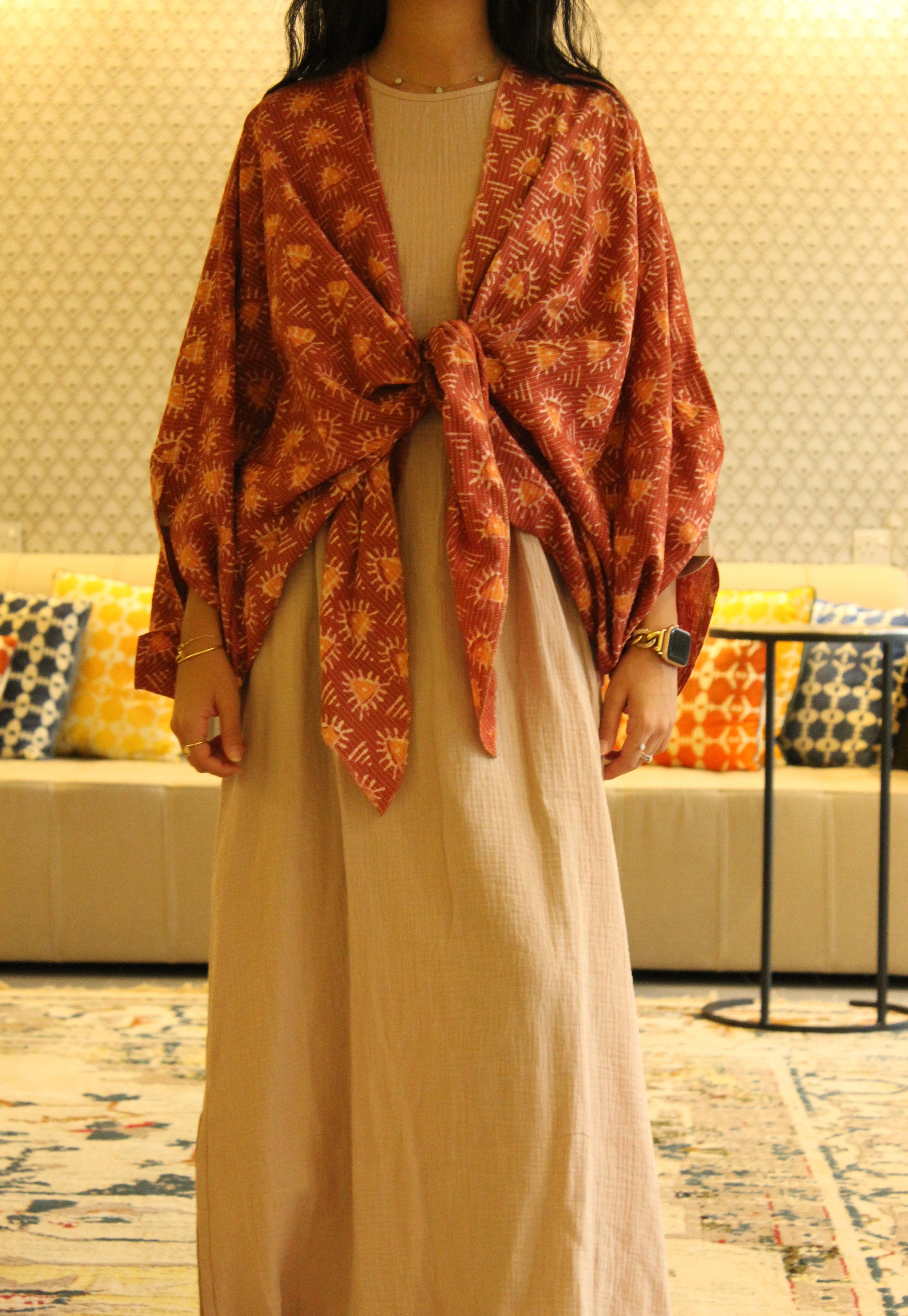 Cotton kaftan